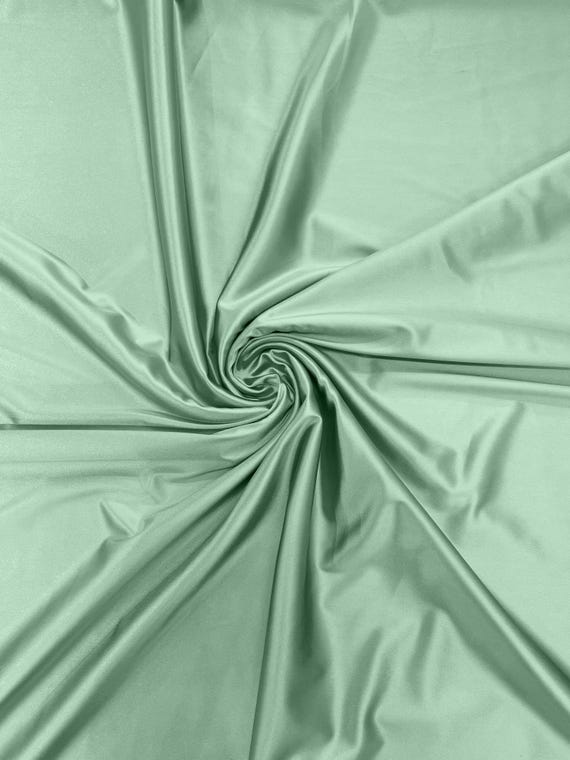 mint green dress fabric Amazon.com: Liquid Satin Dress Fabric Mint Green