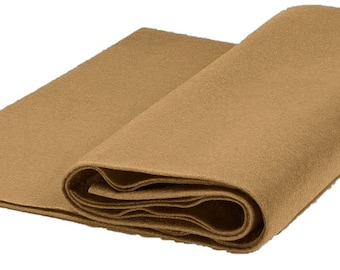 Acrylic Craft Felt Fabric by The Yard 72" Wide - Light Camel