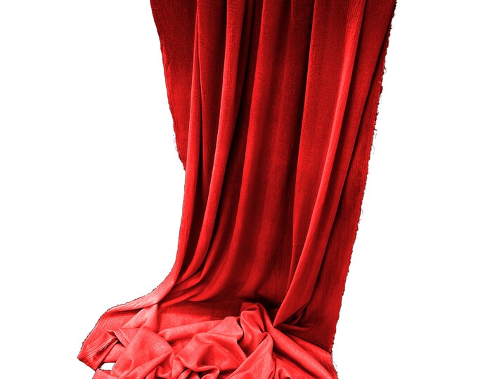 Red - Cotton Gauze Sheer Table Runner for Wedding, Decorations for Birthday Parties, Banquets, Engagements.