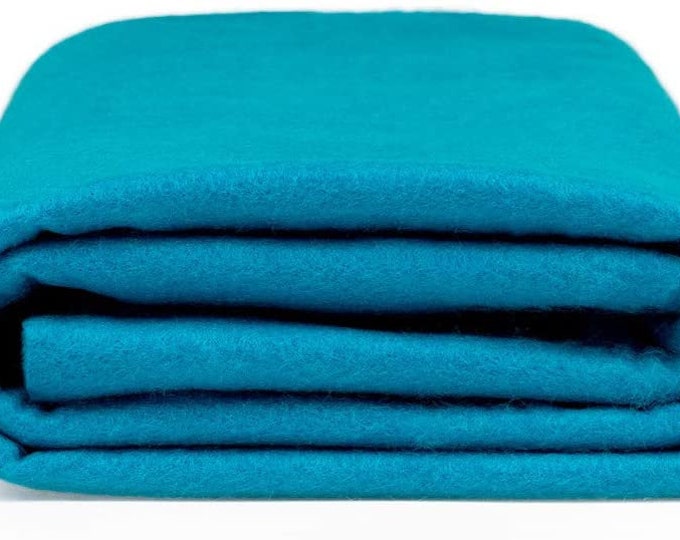 Acrylic Craft Felt Fabric by The Yard 72" Wide - Turquoise