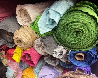 Minky Dot 58" Wide | New Creation Fabric & Foam