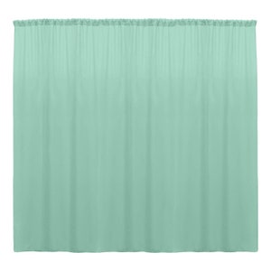 New Creations Fabric & Foam Inc, 10 Feet Wide Polyester SEAMLESS Backdrop Drape Panel