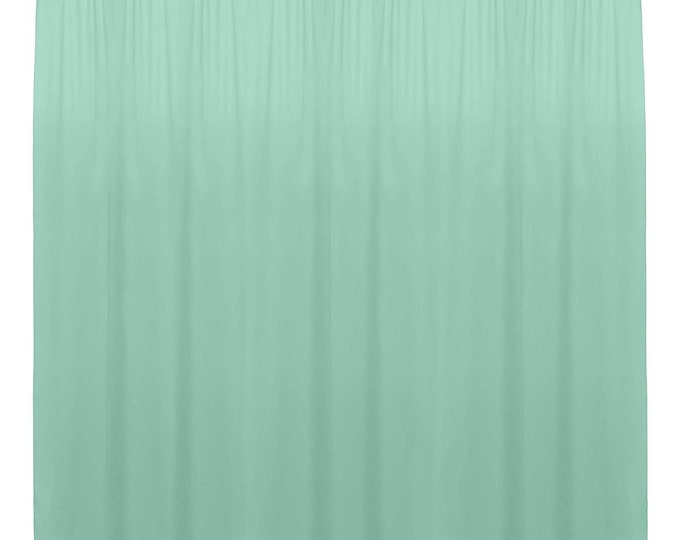 New Creations Fabric & Foam Inc, 10 Feet Wide Polyester SEAMLESS Backdrop Drape Panel