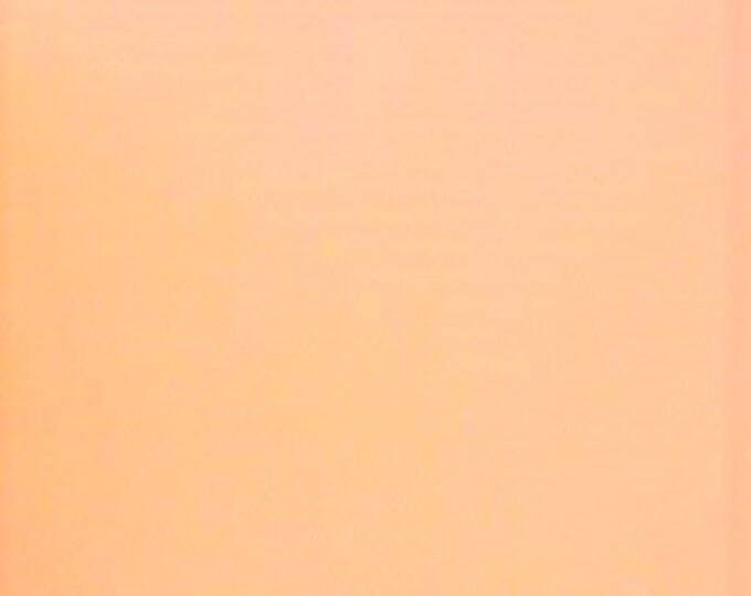 Peach 58-59" Wide Premium Light Weight Poly Cotton Blend Broadcloth Fabric Sold By The Yard.