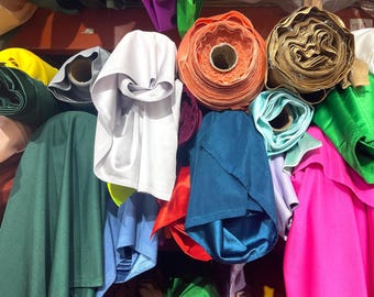 Shiny Spandex Fabric 58" Wide| 4-Way Stretch Nylon, Swim & Costume.