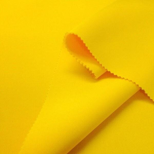 Sunflower Yellow 58/60 Wide 90% Polyester / 10 percent Spandex Neoprene  Scuba Fabric Sold By The Yard.