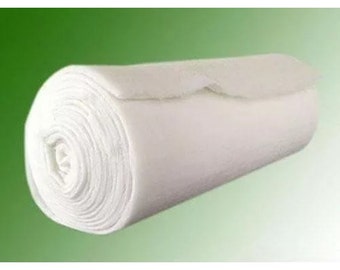 Professional 5oz Bonded Dacron Upholstery Grade Polyester Batting 48 Inch Wide (15yards) Perfect for quilting and upholstery Made In the USA