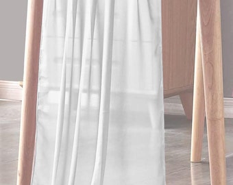 Off White - Chiffon Sheer Table Runner for Wedding, Decorations for Birthday Parties, Banquets, Engagements.