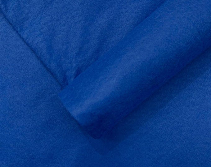 Royal Blue Acrylic Craft Felt Fabric by The Yard 72" Wide.