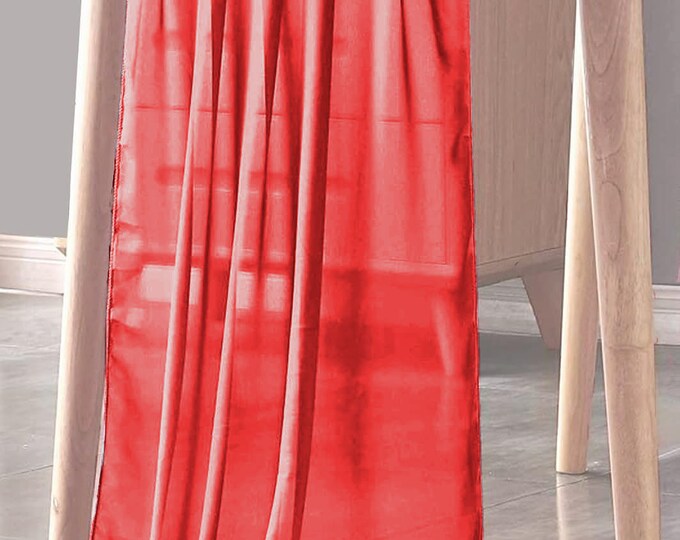 Salmon - Chiffon Sheer Table Runner for Wedding, Decorations for Birthday Parties, Banquets, Engagements.