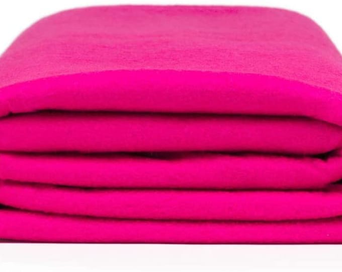 Acrylic Craft Felt Fabric by The Yard 72" Wide - Fuchsia