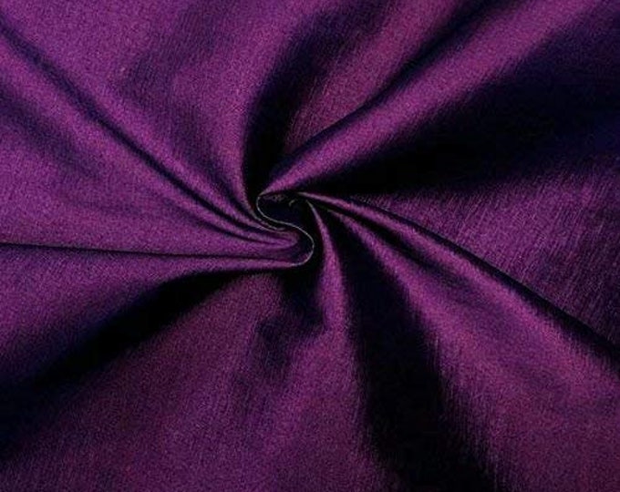 Light Plum 58" Wide Medium Weight Stretch Two Tone Taffeta Fabric, Sold By The Yard.