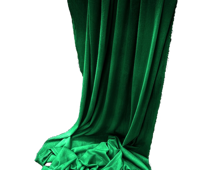 Flag Green - Cotton Gauze Sheer Table Runner for Wedding, Decorations for Birthday Parties, Banquets, Engagements.