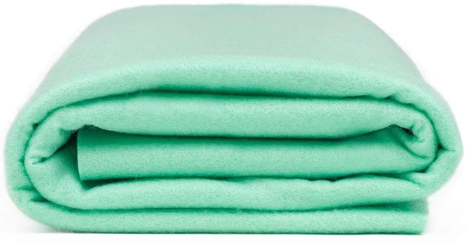 72 Classic Kelly Green Felt Fabric by the Yard (Free Shipping!!!!)