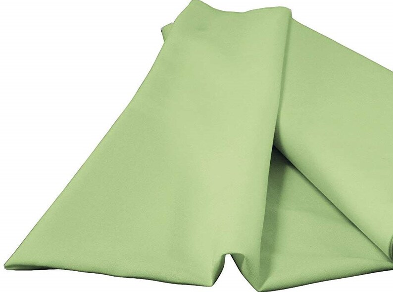 Saliegesponnen popeline polyester 60" breed | Verkocht op maat gesneden afbeelding 1