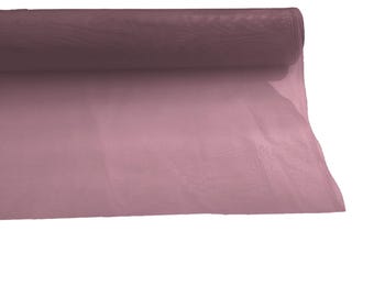 Mauve Corset Stiff Mesh/58" Wide/Horsehair Braid/ Sold By The Yard.