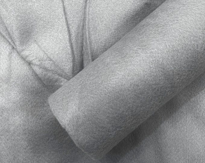 Gray Acrylic Craft Felt Fabric by The Yard 72" Wide.