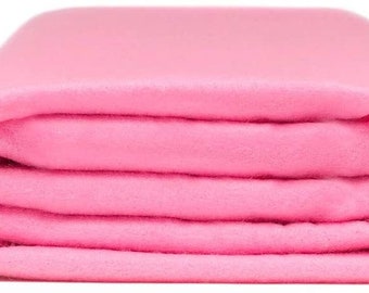 Acrylic Craft Felt Fabric by The Yard 72" Wide - Dk Pink