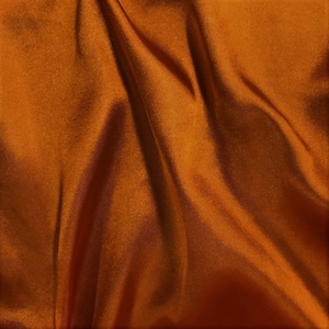 Cinnamon 58-59&quot; Wide - 96 percent Polyester, 4% Spandex Light Weight Silky Stretch Charmeuse Satin Fabric by The Yard.