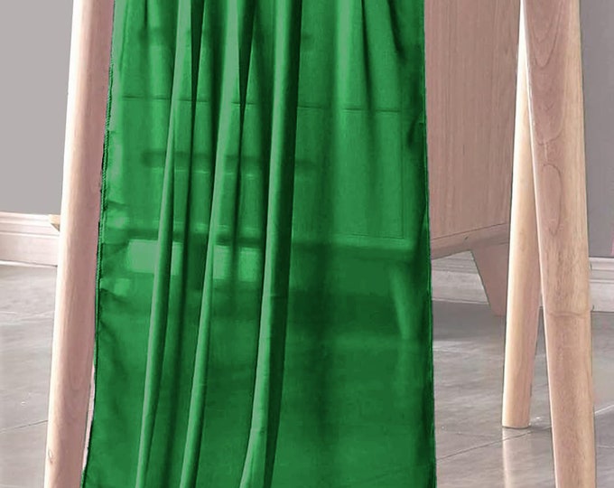 Emerald Green - Chiffon Sheer Table Runner for Wedding, Decorations for Birthday Parties, Banquets, Engagements.