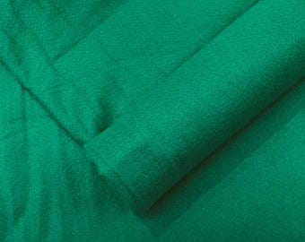 Emerald Green Acrylic Craft Felt Fabric by The Yard 72" Wide.