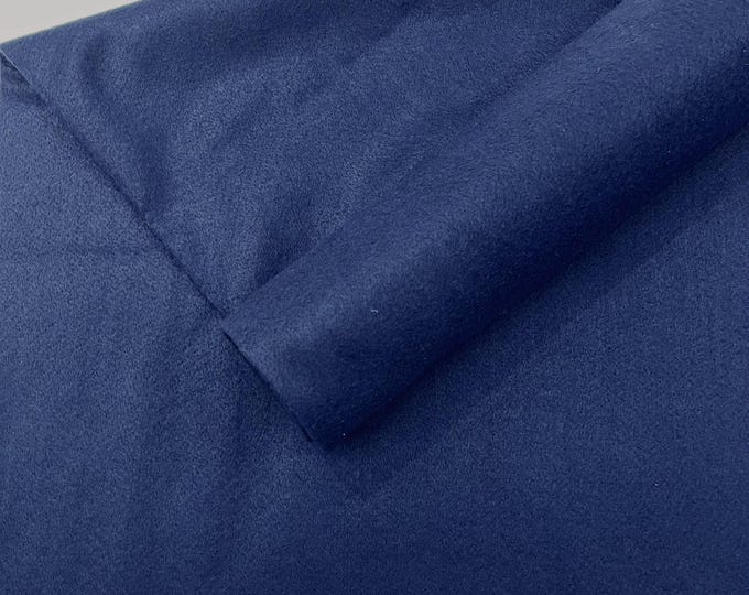 Navy Blue Acrylic Craft Felt Fabric by The Yard 72" Wide.