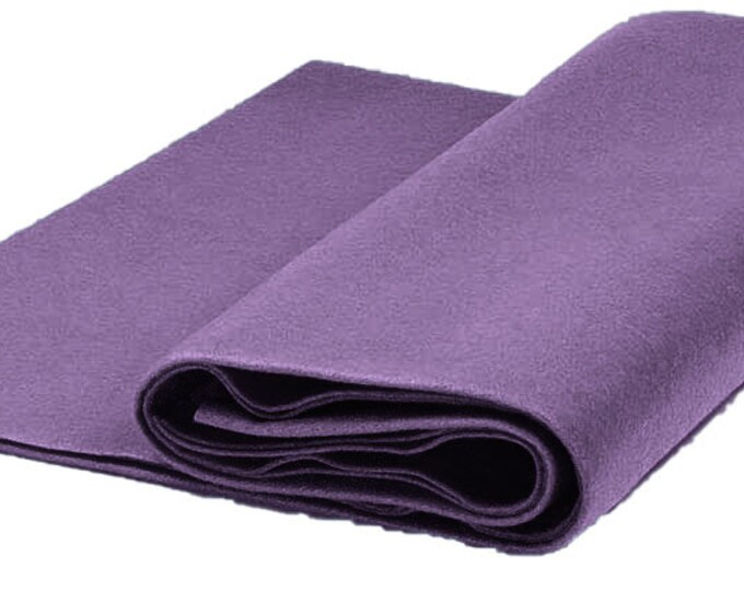 Acrylic Craft Felt Fabric by The Yard 72" Wide - Dark Lavender