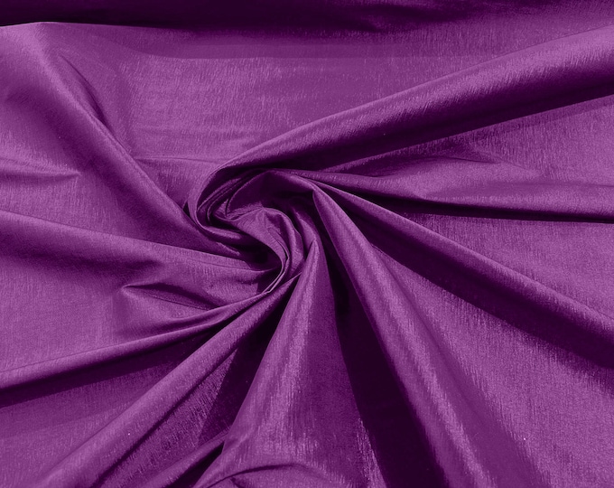 Orchid 58" Wide Medium Weight Stretch Two Tone Taffeta Fabric, Stretch Fabric For Bridal Dress Clothing Custom Wedding Gown, New Colors