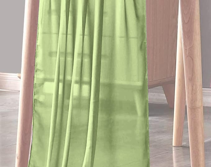 Sage Green - Chiffon Sheer Table Runner for Wedding, Decorations for Birthday Parties, Banquets, Engagements.