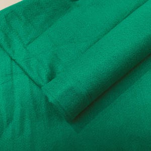 Emerald Green Acrylic Craft Felt Fabric by The Yard 72" Wide.