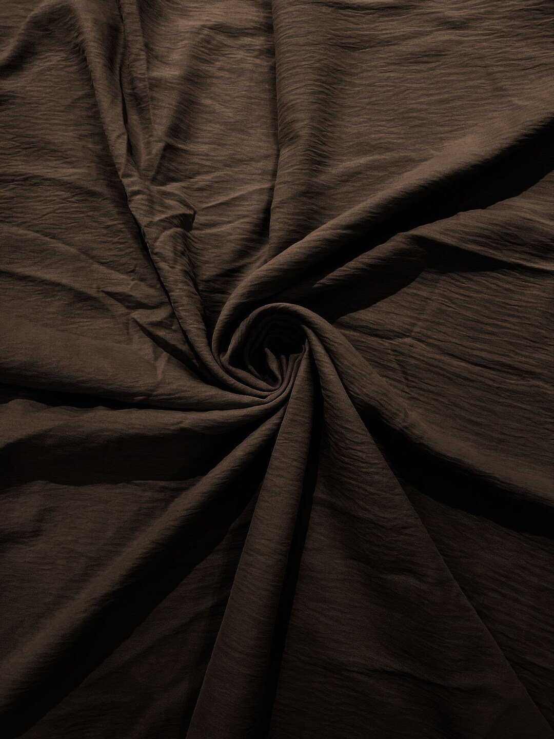 Flowing Polyester Brown Air Flow Polyester Fabric for Dresses, 2 Way Stretch, Tops ...