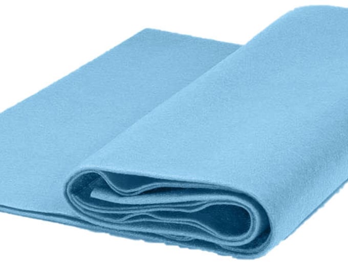 Acrylic Craft Felt Fabric by The Yard 72" Wide - Light Blue