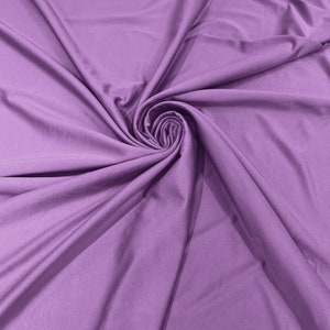 Orchid Shiny Milliskin Nylon Spandex Fabric 4 Way Stretch 58&quot; Wide Sold by The Yard