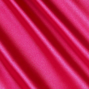 Fuchsia 58-59&quot; Wide - 96 percent Polyester, 4% Spandex Light Weight Silky Stretch Charmeuse Satin Fabric by The Yard.