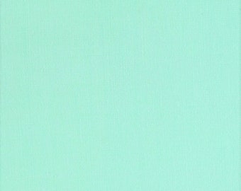 Mint Green 58-59" Wide Premium Light Weight Poly Cotton Blend Broadcloth Fabric Sold By The Yard.