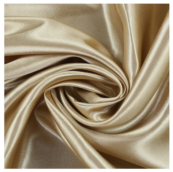 Tessuto Raso Elasticizzato Charmeuse &ndash; Bianco Sposa &ndash; Larghezza 58&Prime; &ndash; Divastyletextiles