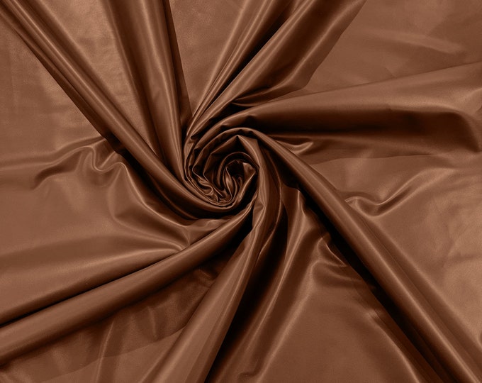 Spandex Matte PU Vinyl Fabric-56 Inches Wide-(Matte Latex Stretch) - Sold By The Yard - Dark Nude