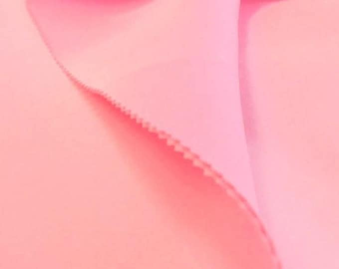 Pink 58/60" Wide 90% Polyester / 10 percent Spandex Neoprene Scuba Fabric Sold By The Yard.