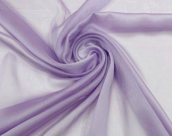 Chiffon Two Tone Sheer Fabric, by The Yard - Lilac