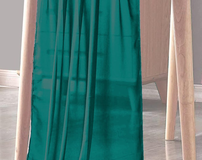 Teal Green - Chiffon Sheer Table Runner for Wedding, Decorations for Birthday Parties, Banquets, Engagements.