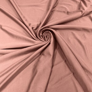 River Rose Shiny Milliskin Nylon Spandex Fabric 4 Way Stretch 58&quot; Wide Sold by The Yard