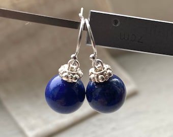 Boucles D'oreilles Pendantes En Cristal Violet Boucles - France