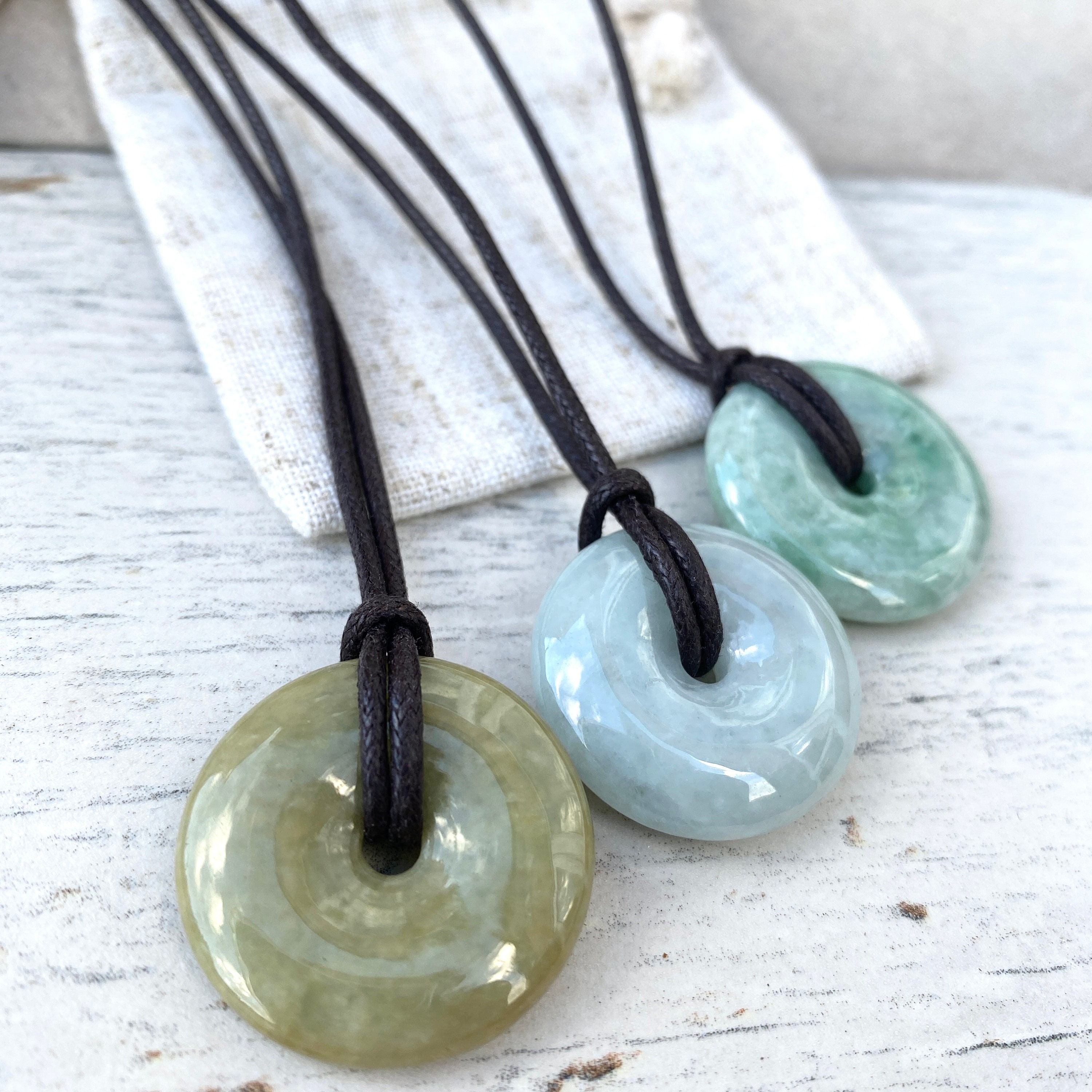 Jade protection necklace Clearance