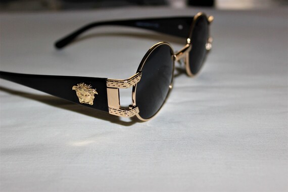 versace circle glasses