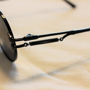 Sunglasses desing Jean Paul Gaultier Sonnenbrille Vintage Mated Black