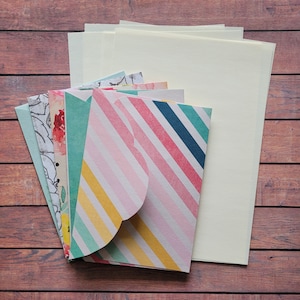 conjunto de escrita, papelaria bonita, conjunto de papelaria floral, conjunto de cartas, conjunto de papelaria, conjunto de escrita, papel de carta bege
