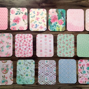 Journaling Karten,3 x 4 Journal Karten,Planer Karten,Taschenbuchstabe,16 verschiedene Karten,Journaling,Journal Karten,Scrapbooking,Planer Zubehör