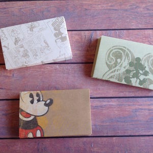 Mini envelopes, tiny envelope set, Mini stationery, Kraft paper envelopes, mini stationary,