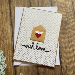 Blank cards,love cards, with love cards, handmade cards, Cute cards, greeting cards, homemade cards