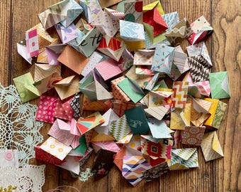 20 Tiny cards, mini cards and envelope set, fairy notes, tiny stationery, mixed envelope set, tiny stationary,mixed papers and patterns